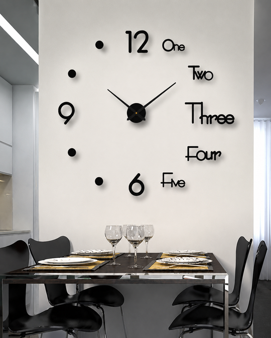 Design Seinäkello Modernilla Tyylillä