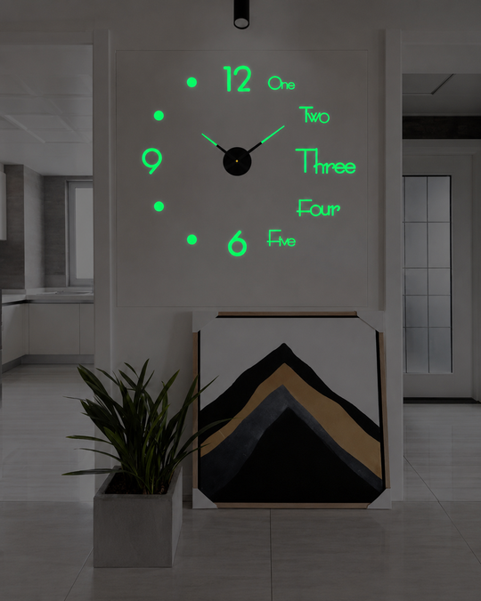 Design Seinäkello Modernilla Tyylillä