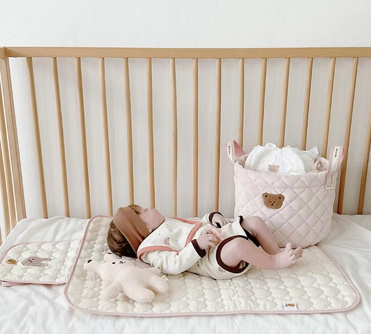Infant kokoontaitettava vaipanvaihtolaite