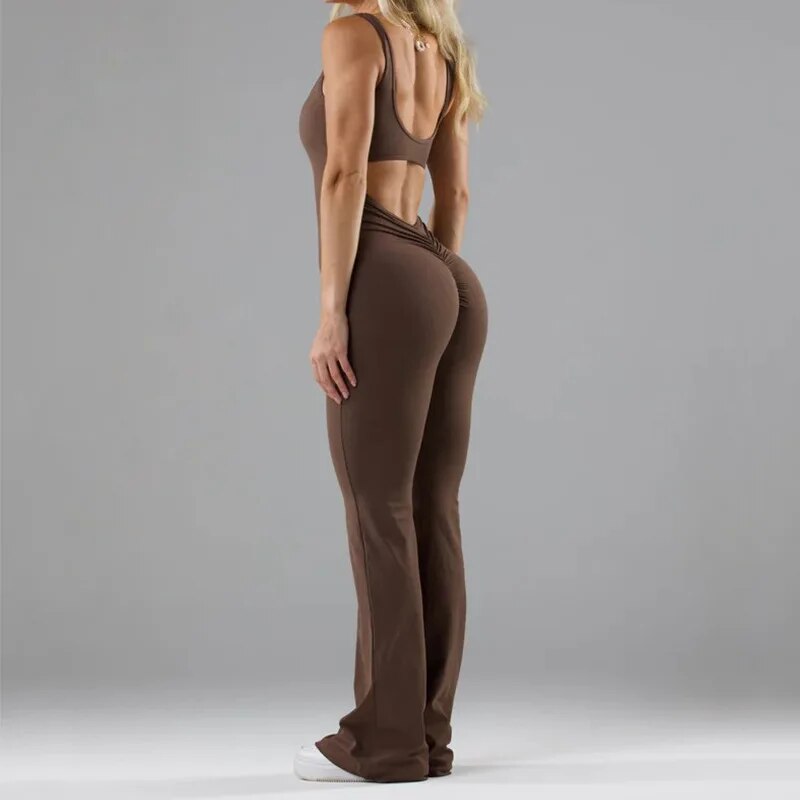 Naisten Jumpsuit Tyylikäs Polyesteri Illan Tapahtumiin-6