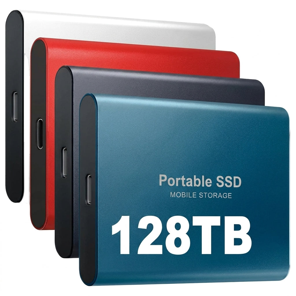 Ulkoinen SSD 128 TB Kompakti ja nopea