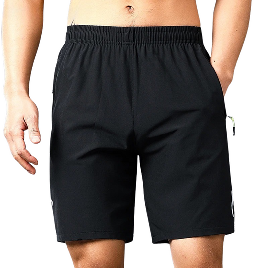 Miesten nopeasti kuivuvat fitness-shortsit