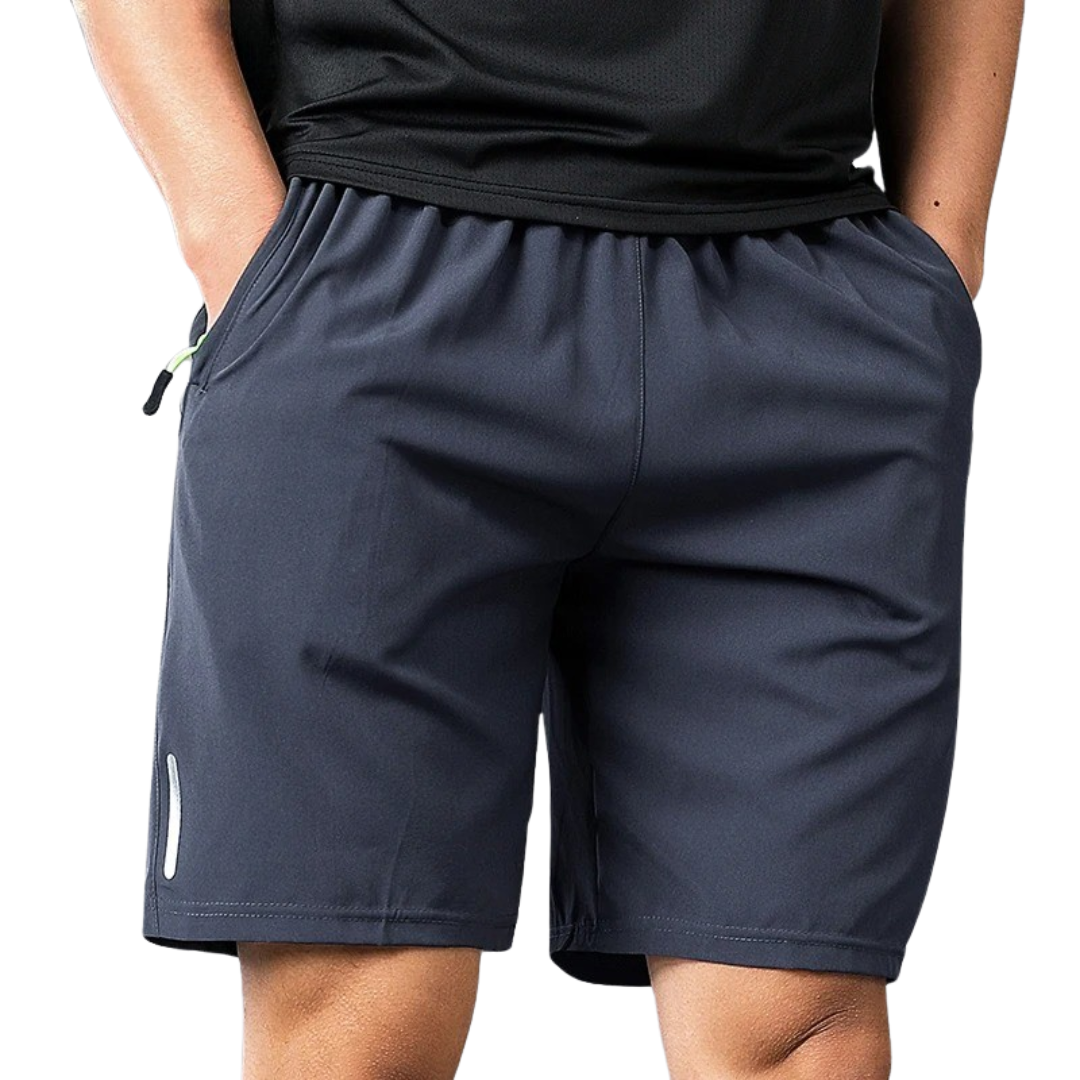 Miesten nopeasti kuivuvat fitness-shortsit
