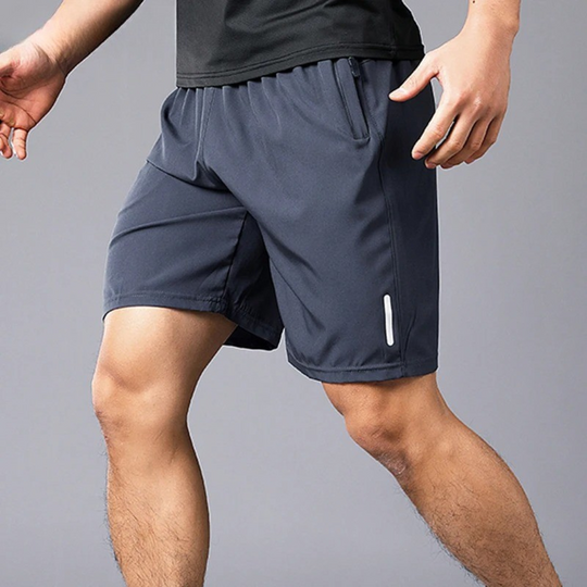Miesten nopeasti kuivuvat fitness-shortsit