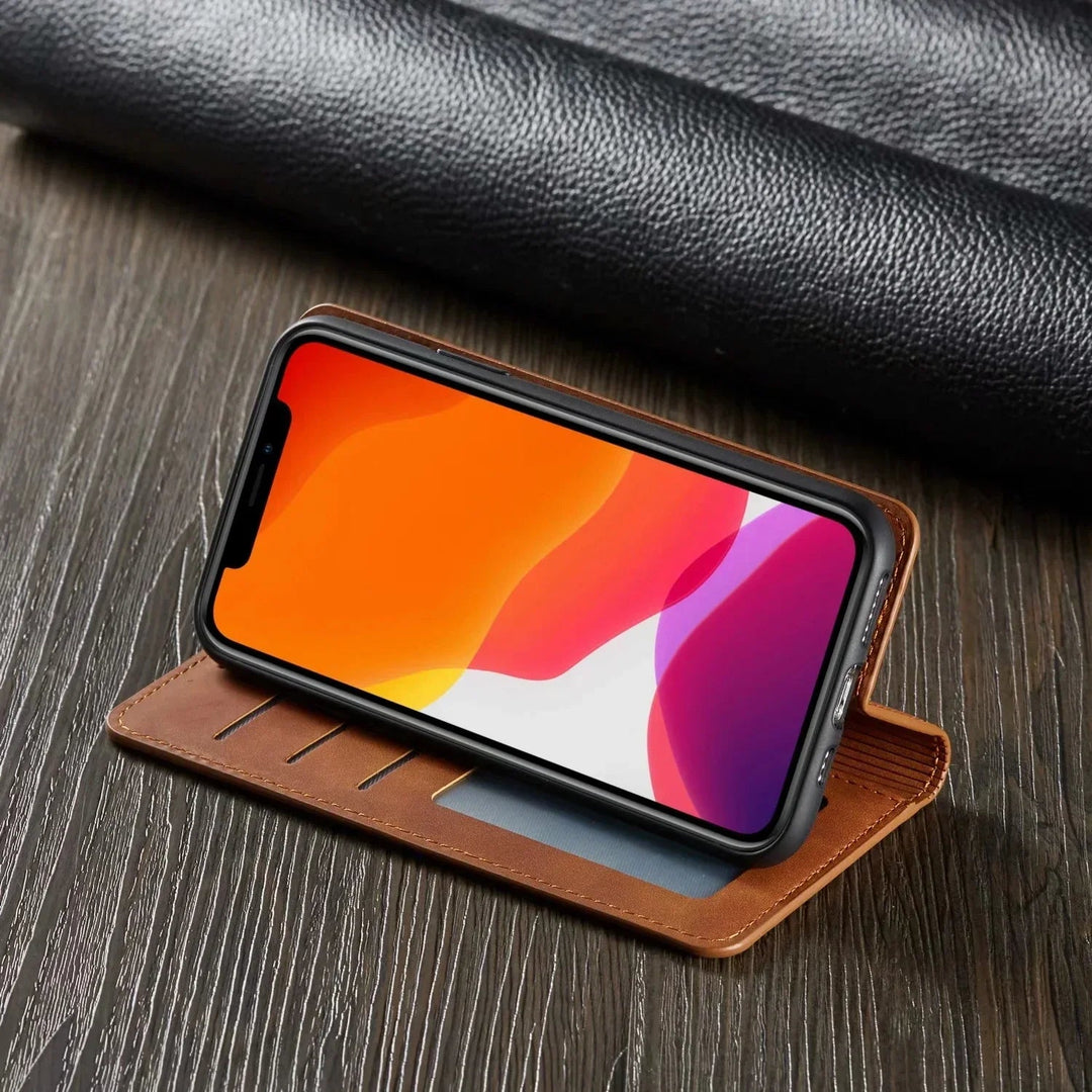 iPhone-kotelo Magneettinen Nahkasuojakotelo 3