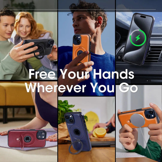 iPhone-kotelo Magneettisella Rengasjalustalla 7