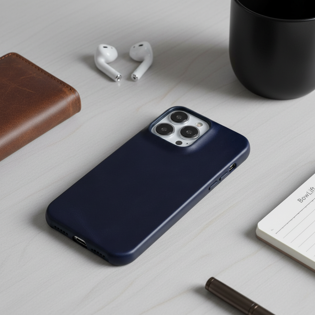 iPhone 13-16 Nahkakuori MagSafe-yhteensopiva 2