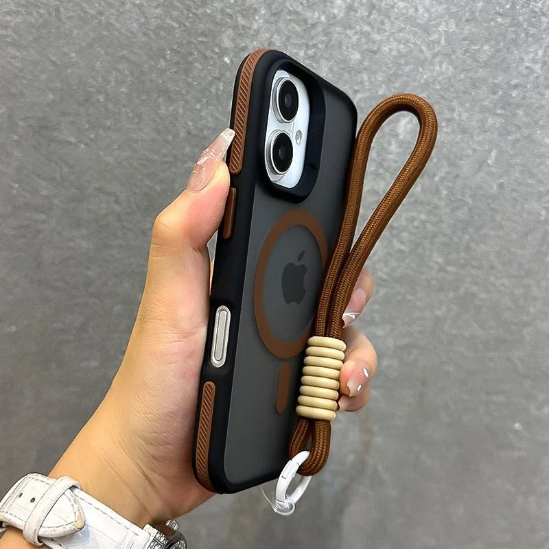 iPhone Suojakuoret MagSafe Moderni Muotoilu 11-17 Pro Max Plus 8