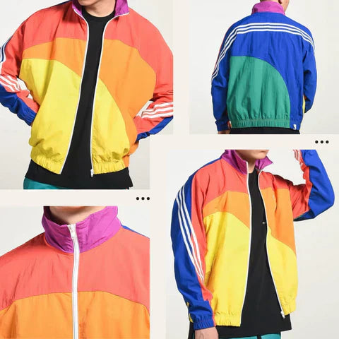 Miesten Ulkoilutakki Retro Design Kestävä Kangas-2