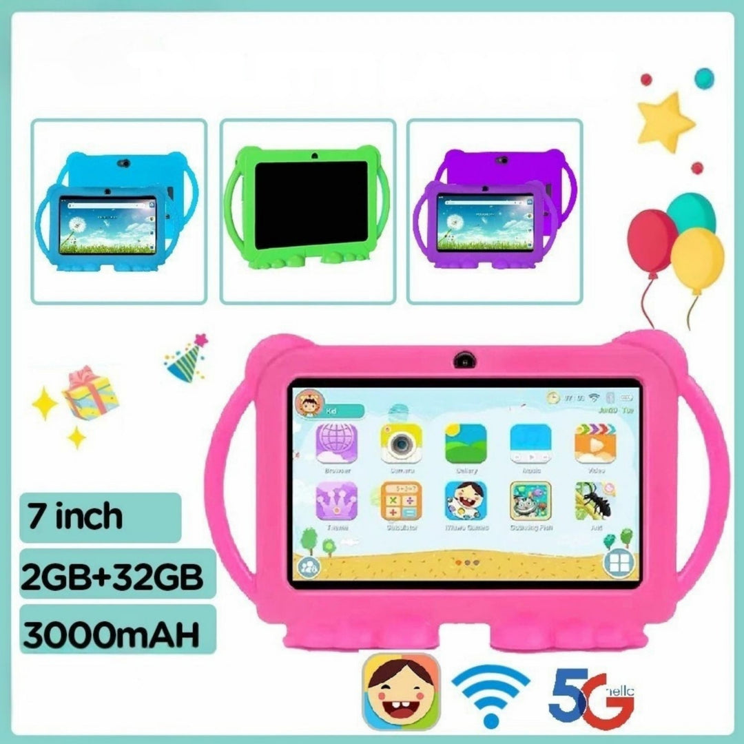 Lasten Tabletti 7 Tuumaa Android 12 32GB Kestävä Oppimisväline