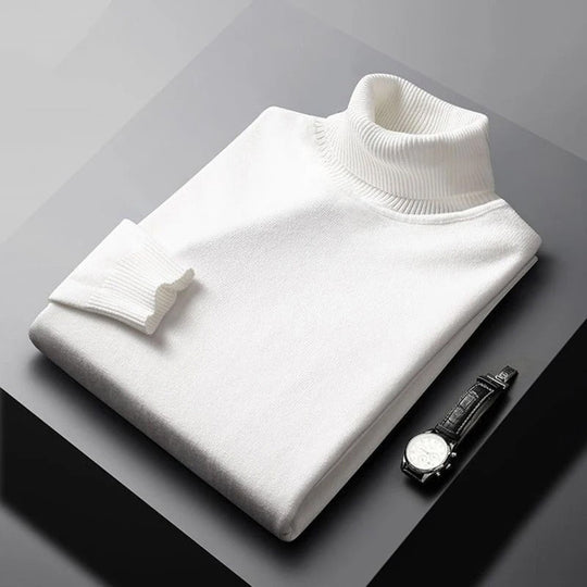 Variant image for Miesten T Paita Turtleneck Lämmin Puuvilla-Akryyli-21