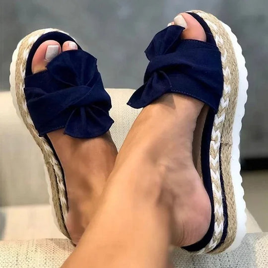 Naisten Wedge Platform Heel Sandaalit