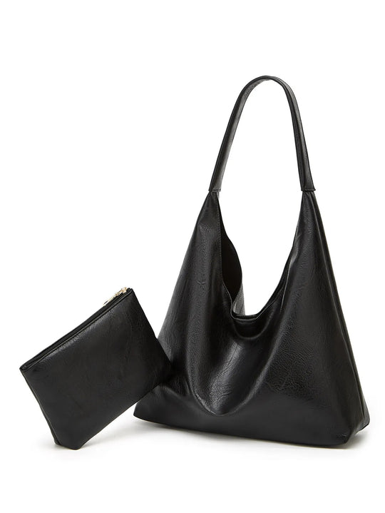 Naisten Retro suuri Tote olkalaukku