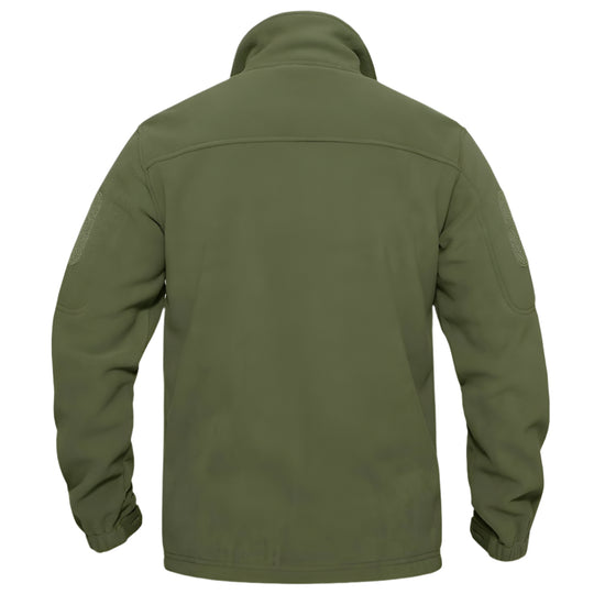 Miesten kokovetoketjullinen fleece-lämpötakki