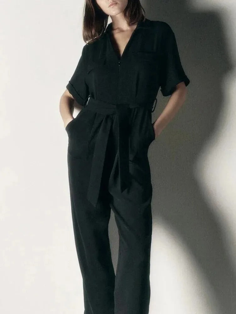 Naisten muoti lyhythihainen Jumpsuit