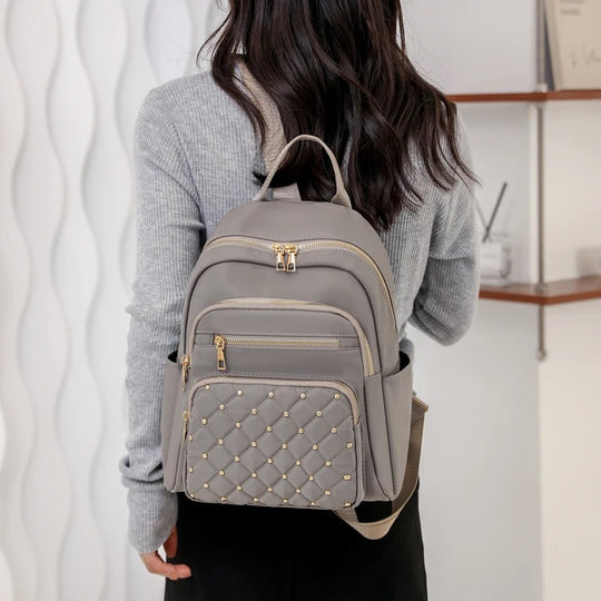 Naisten Nylon Travel & School Backpack reppu
