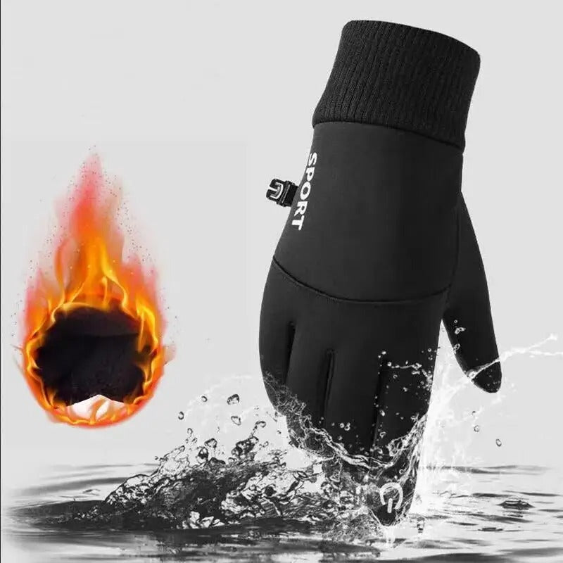 Full Fingers kosketusnäyttö Fleece käsineet