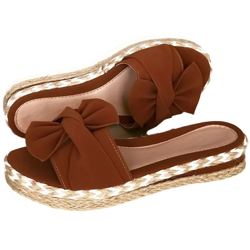 Naisten Wedge Platform Heel Sandaalit