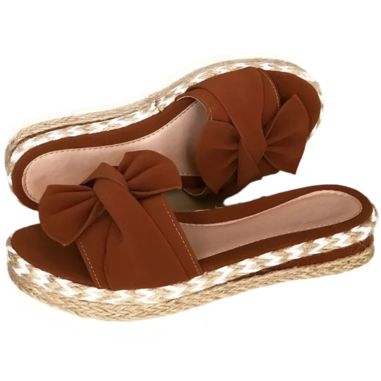 Naisten Wedge Platform Heel Sandaalit