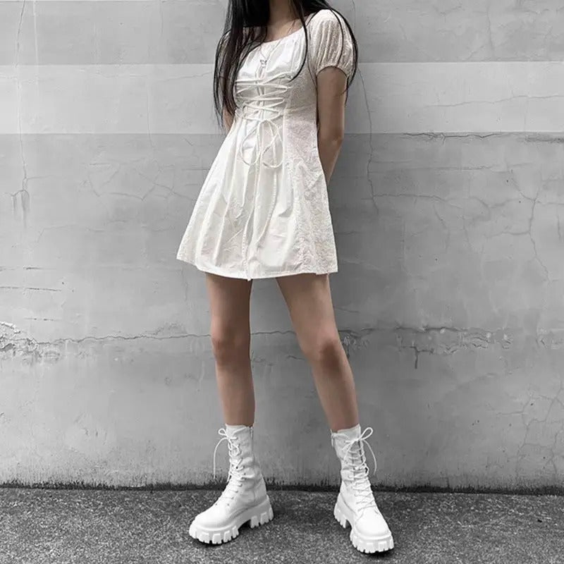 Naisten Mid Calf saappaat