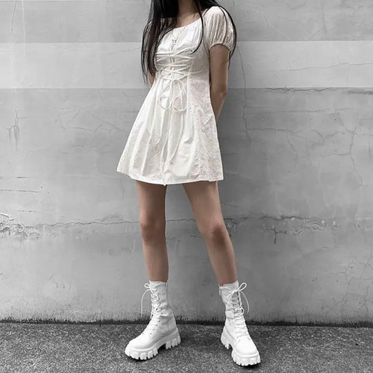 Naisten Mid Calf saappaat