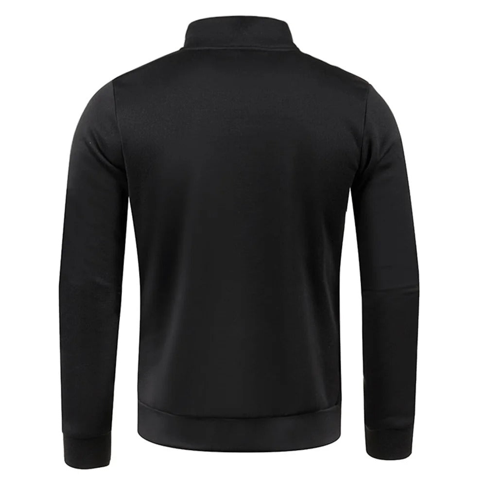 Miesten Turtleneck Half vetoketju huppari