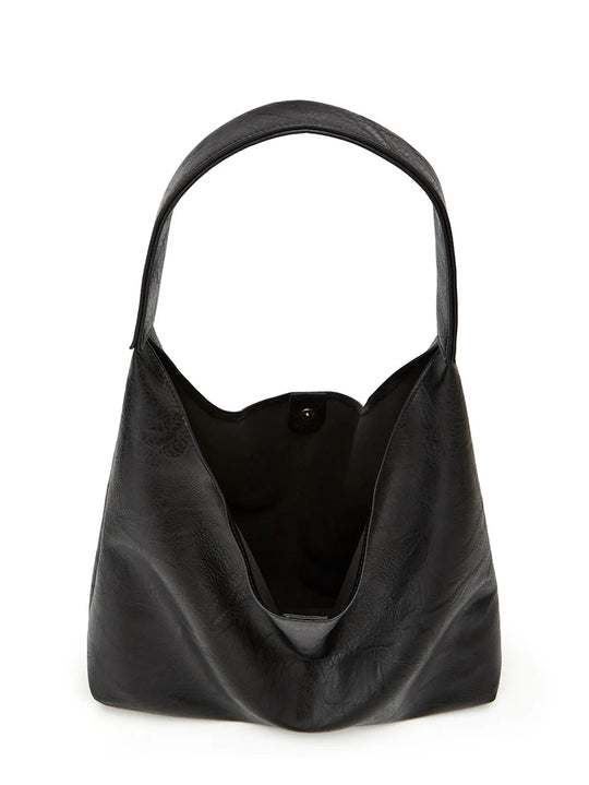 Naisten Retro suuri Tote olkalaukku