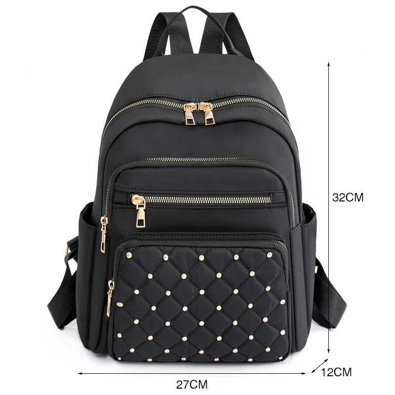 Naisten Nylon Travel & School Backpack reppu