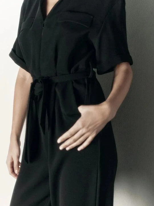 Naisten muoti lyhythihainen Jumpsuit