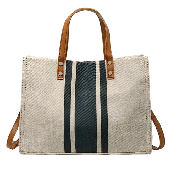 Naisten Canvas Bucket Tote