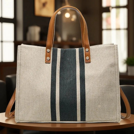 Naisten Canvas Bucket Tote