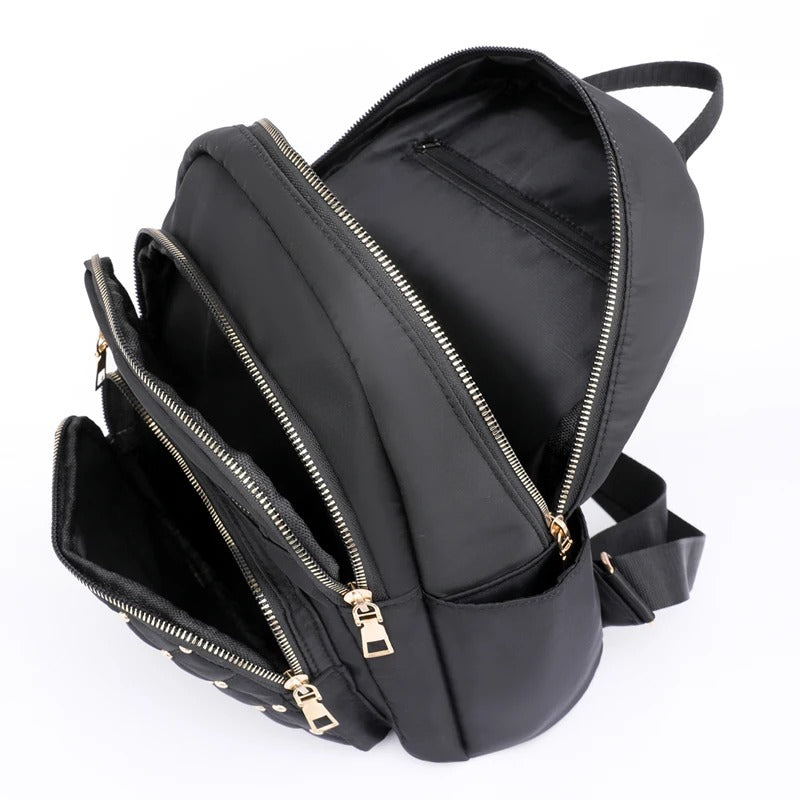 Naisten Nylon Travel & School Backpack reppu