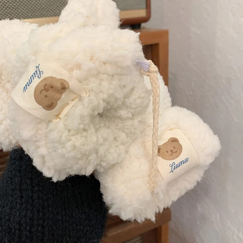 Kawaii Plush Lämpimät Käsineet