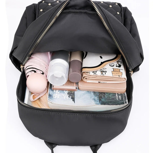 Naisten Nylon Travel & School Backpack reppu