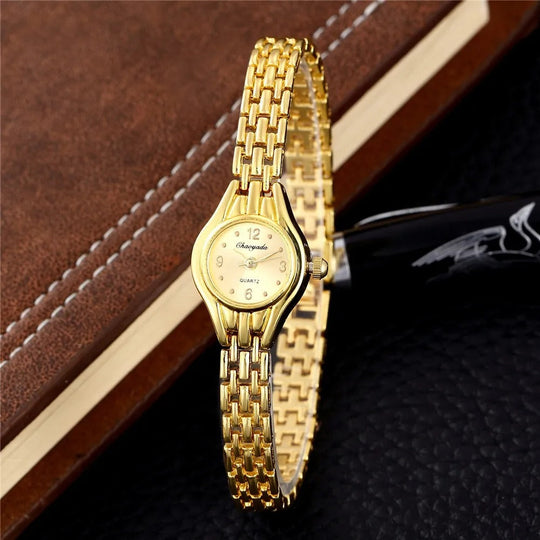 Naisten Mini Gold Luxury Watch