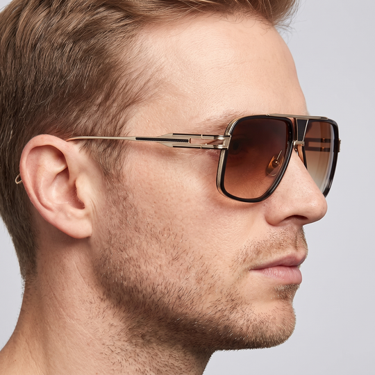 Miesten Aviator Aurinkolasit Metallikehyksellä