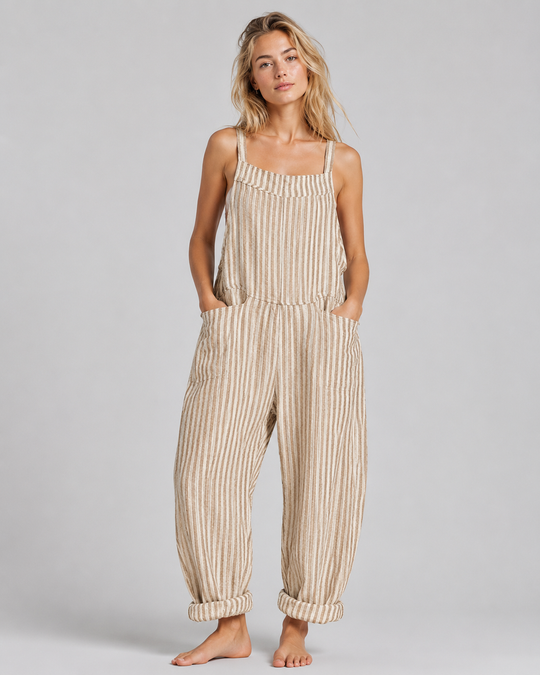 Naisten Baggy Jumpsuit Mukava