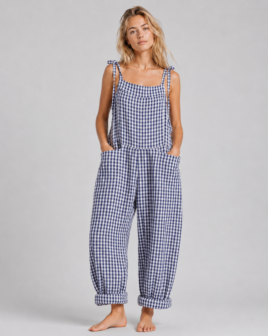 Naisten Baggy Jumpsuit Mukava