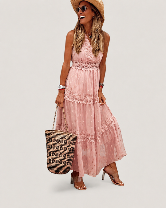 Naisten Kesämekko Boho Ilmava Maxi