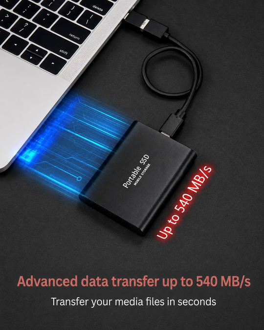 Ulkoisen SSD-levyn 128 TB Kompakti ja Luotettava Tallennustila