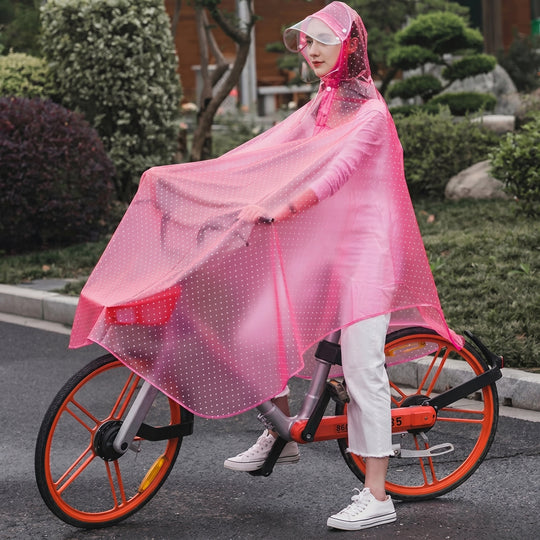 Unisex Sateenpitävä Pyöräilytakki