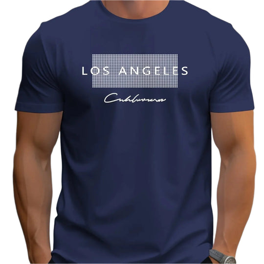 Miesten Los Angeles -graafinen T-paita