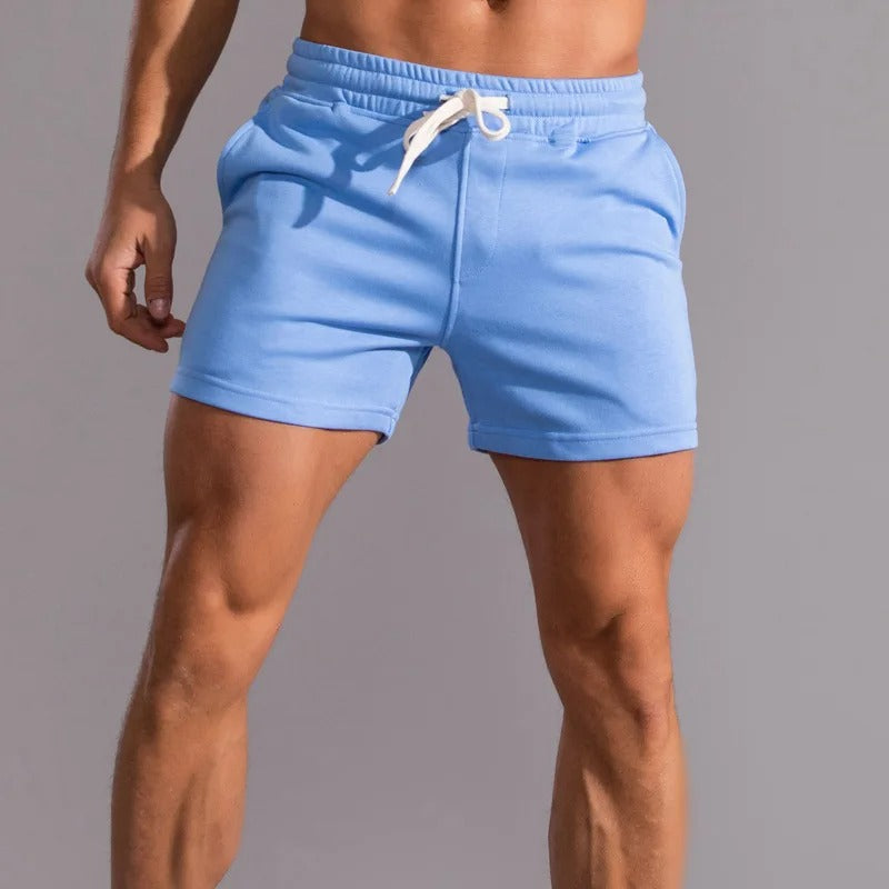 Miesten Puuvillaseos rennot shortsit