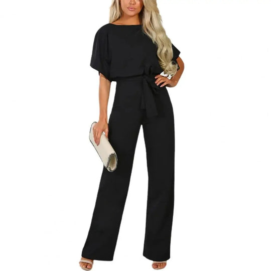 Naisten tiukka vyötärö Slim Jumpsuit