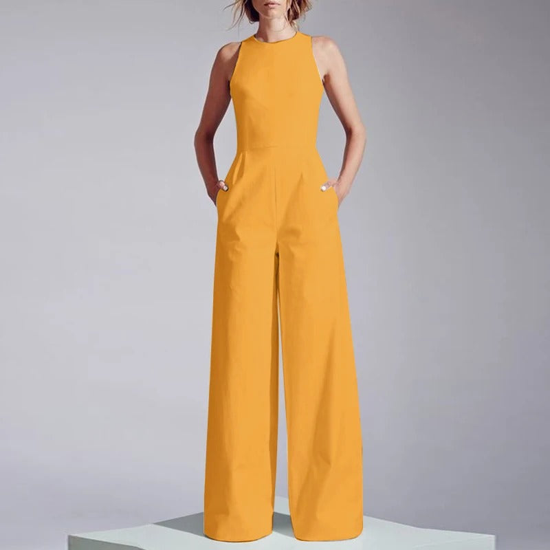 Naisten Rento Vyötärö Tank Playsuit