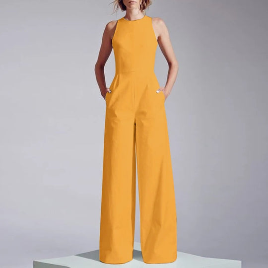 Naisten Rento Vyötärö Tank Playsuit