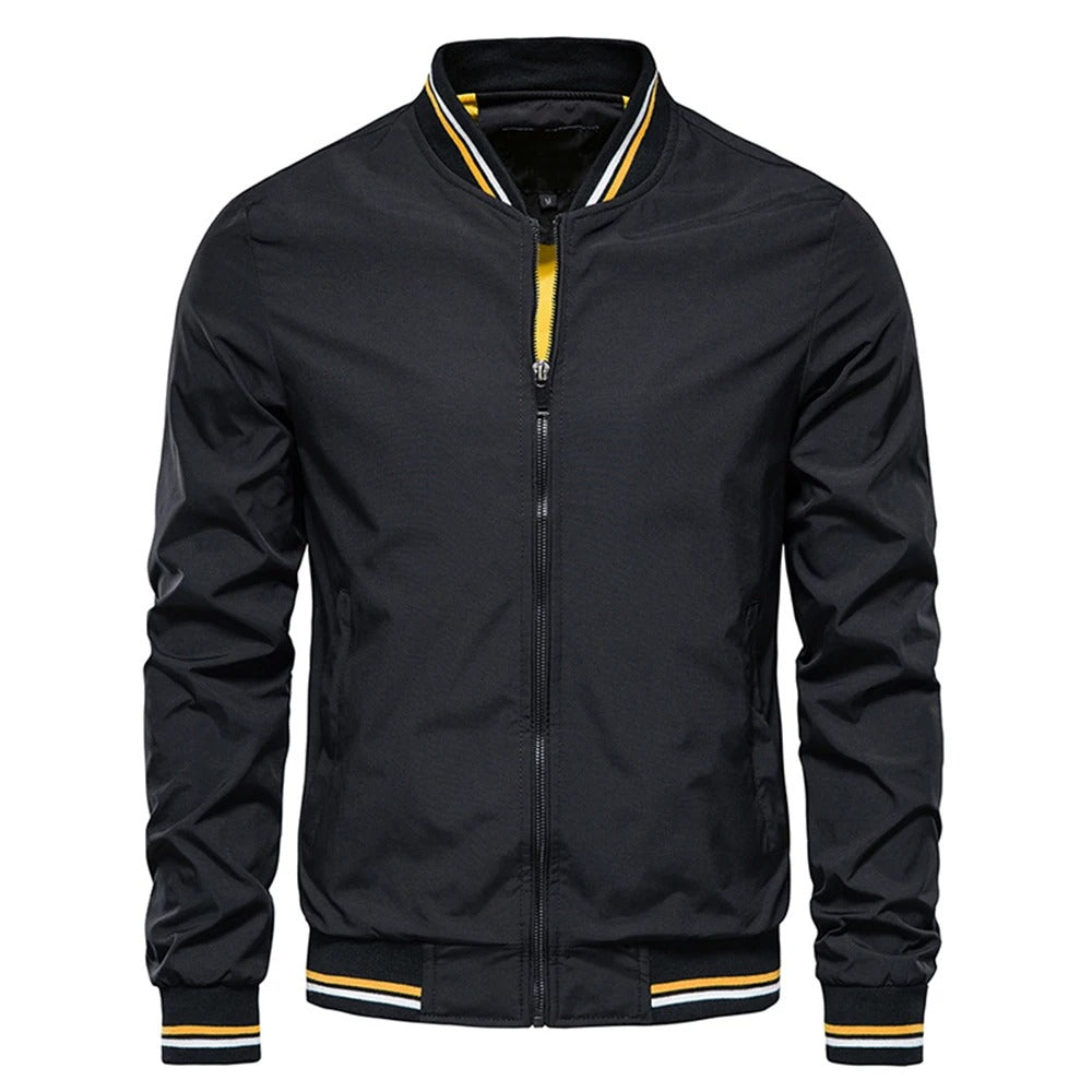 Miesten Slim Fit Bomber-takki