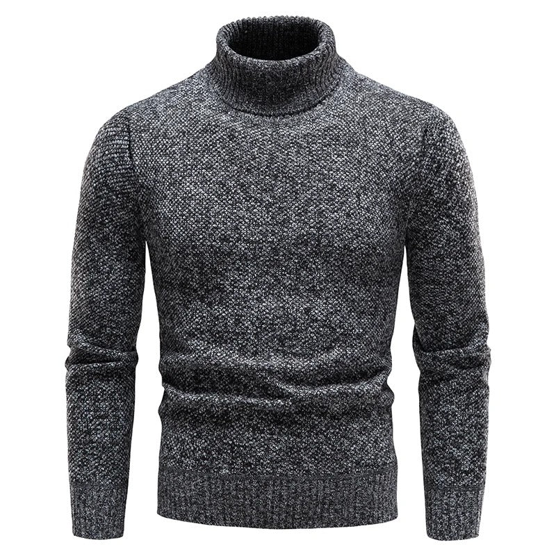 Miesten turtleneck fleece villapaita