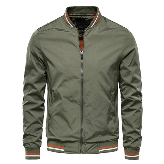 Miesten Slim Fit Bomber-takki