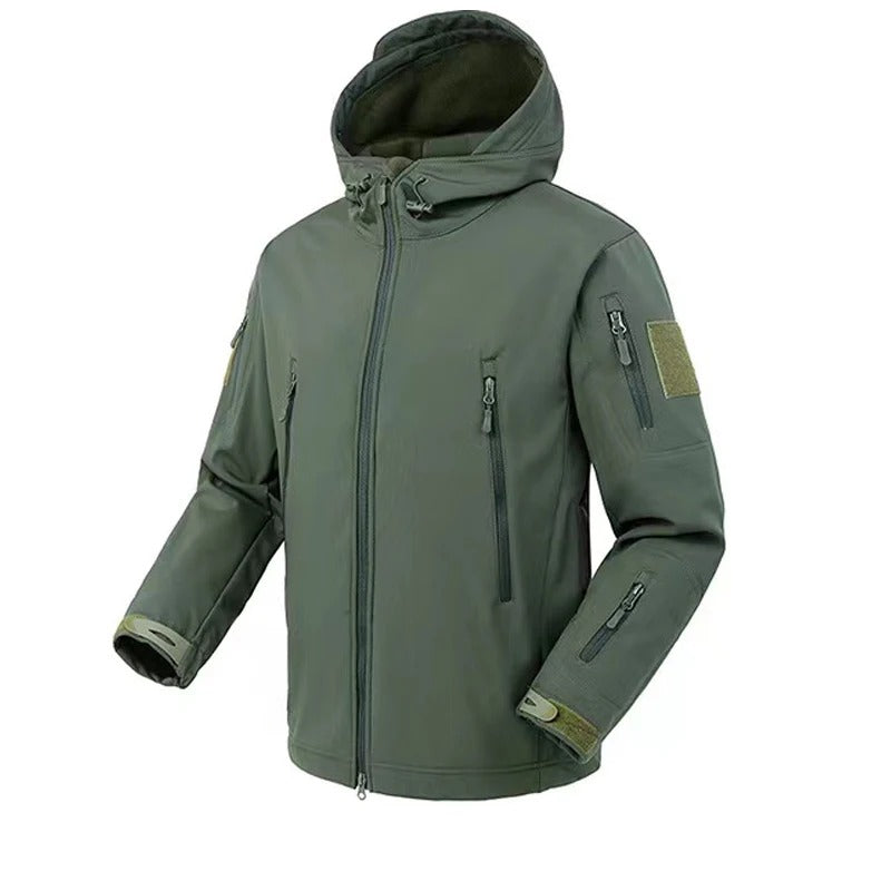 Miesten vedenpitävä taktinen Soft Shell takki